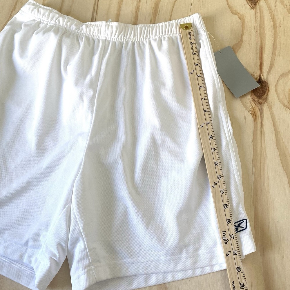NEW Reebok Basketball Men's XL Vintage White Shorts 2004 Elastic Waist Retro